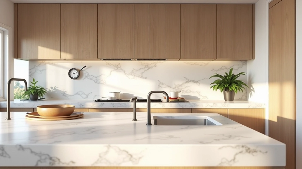 Cucina moderna italiana con artigianato tradizionale e finiture contemporanee in uno spazio luminoso e ben progettato