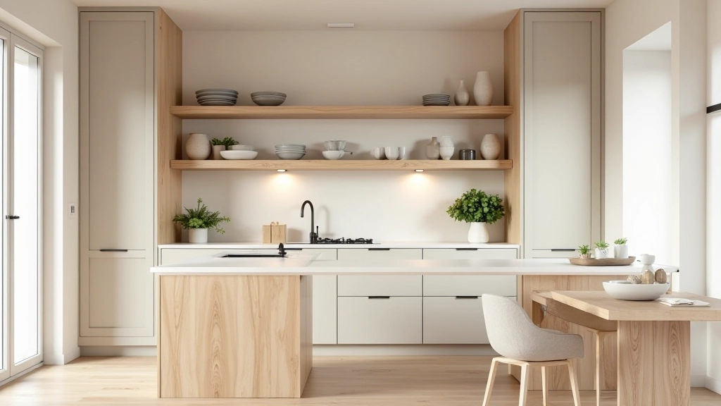 Cucina piccola con design intelligente